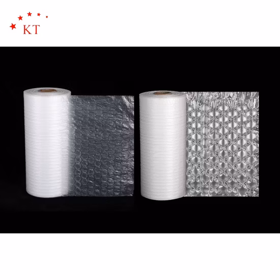 Rotolo di imballaggio per colonna d'aria con pellicola in rotolo per cuscino a bolle d'aria