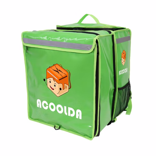 Borsa per la consegna degli alimenti con scatola refrigerante per organizzatore di lattine personalizzata Non