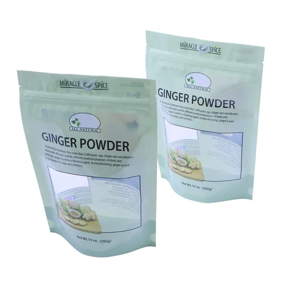 Stampa di alta qualità Custodia con cerniera con riempimento superiore Eco friendly 100% Riciclaggio di cereali Snack Frutta secca Alimenti per animali Pasti per microonde Borsa per imballaggio in plastica